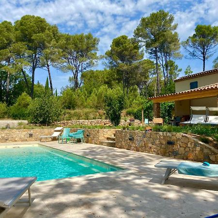 Villa Piscine Chauffee, Tennis, Mas Provencal Contemporain à Draguignan Extérieur photo