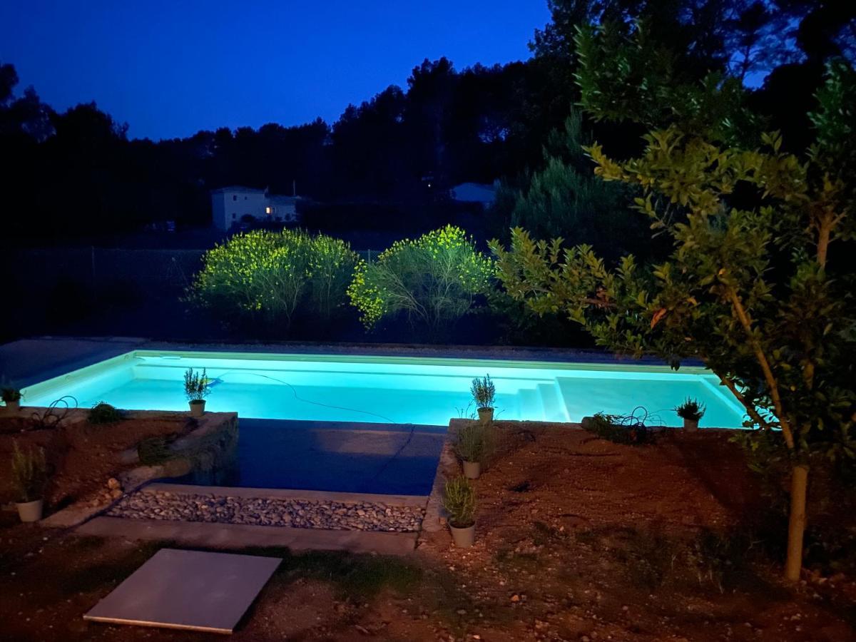 Villa Piscine Chauffee, Tennis, Mas Provencal Contemporain à Draguignan Extérieur photo