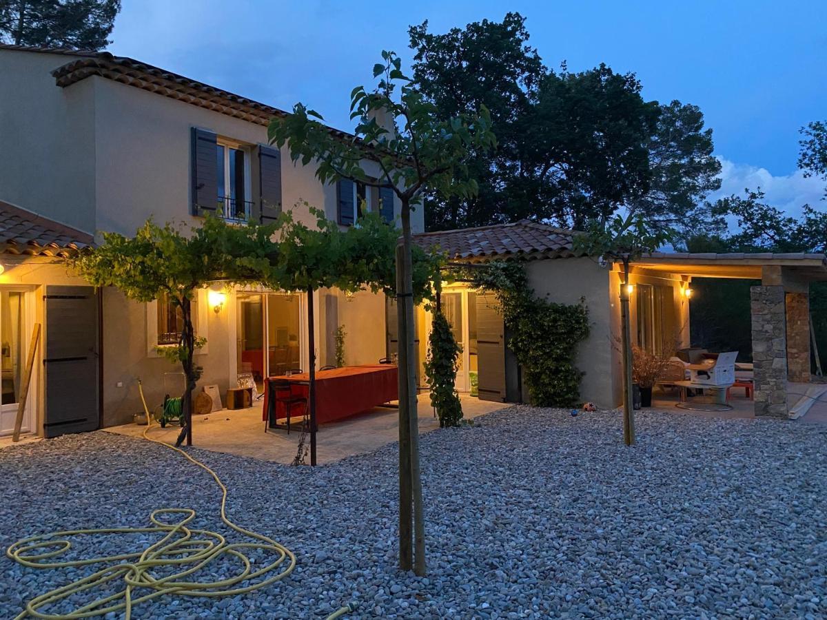 Villa Piscine Chauffee, Tennis, Mas Provencal Contemporain à Draguignan Extérieur photo