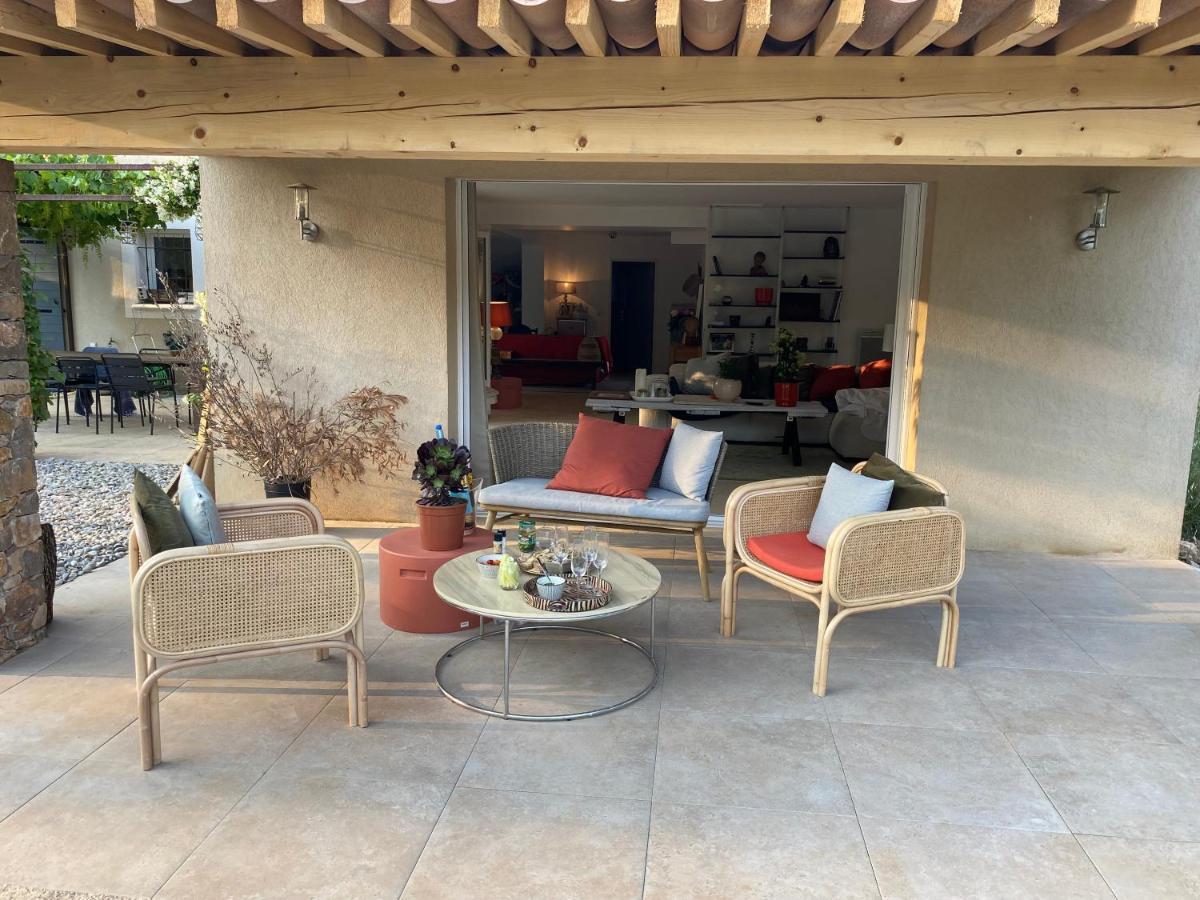 Villa Piscine Chauffee, Tennis, Mas Provencal Contemporain à Draguignan Extérieur photo