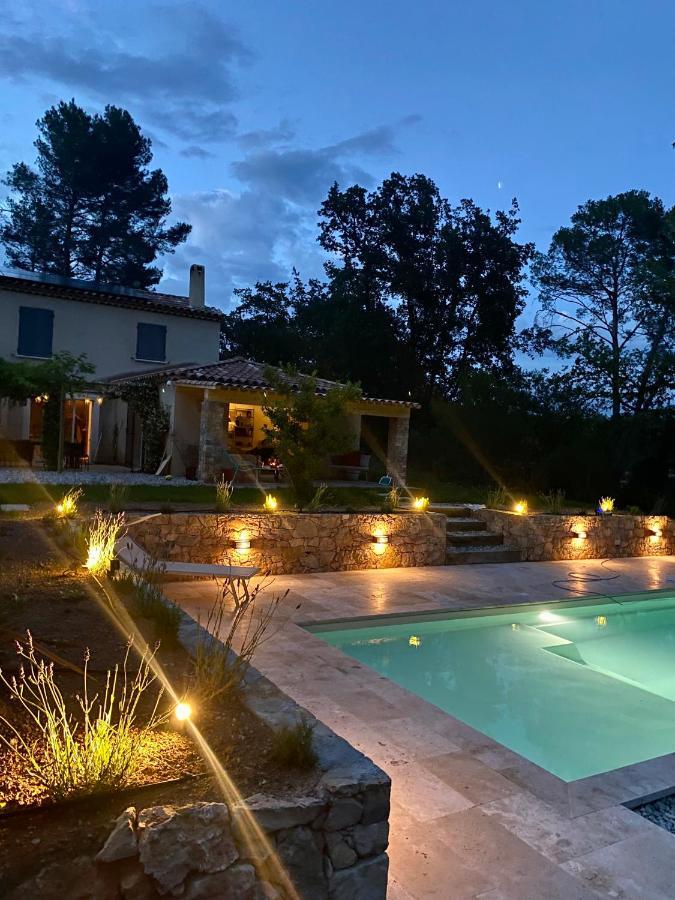 Villa Piscine Chauffee, Tennis, Mas Provencal Contemporain à Draguignan Extérieur photo