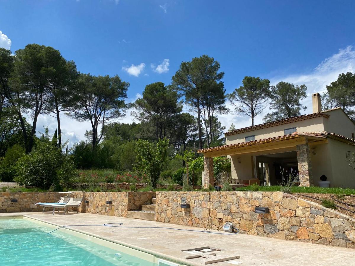 Villa Piscine Chauffee, Tennis, Mas Provencal Contemporain à Draguignan Extérieur photo