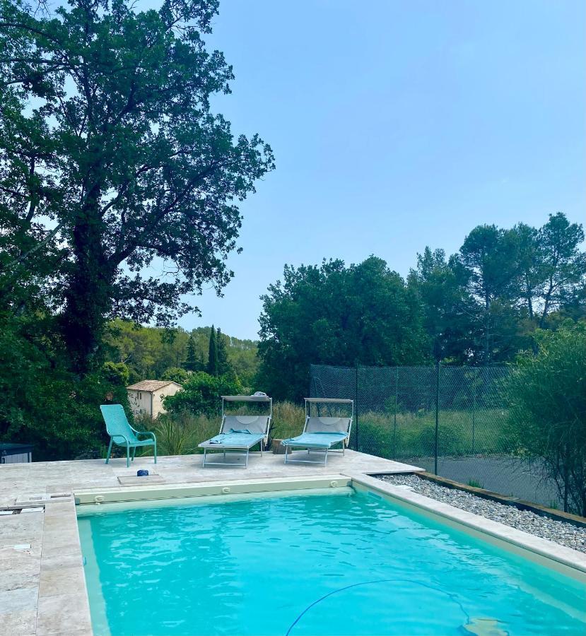 Villa Piscine Chauffee, Tennis, Mas Provencal Contemporain à Draguignan Extérieur photo