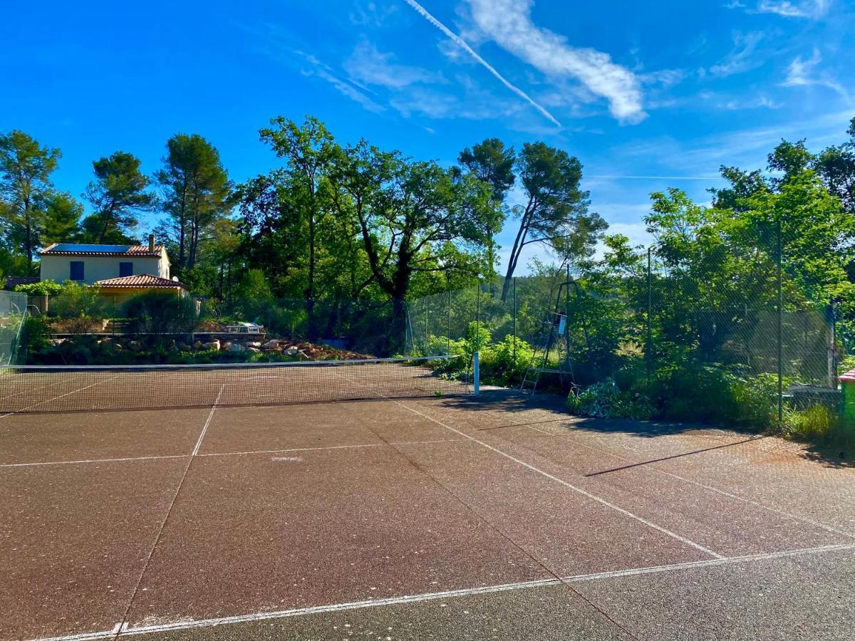 Villa Piscine Chauffee, Tennis, Mas Provencal Contemporain à Draguignan Extérieur photo