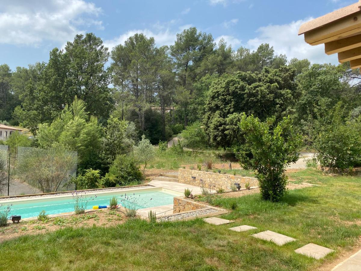 Villa Piscine Chauffee, Tennis, Mas Provencal Contemporain à Draguignan Extérieur photo